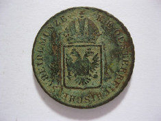 1 Kreuzer 1816 A AUSTRIA cupru foto