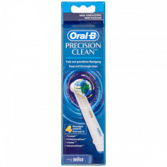 Set de 4 rezerve - capete pentru periuta de dinti electrica BRAUN Oral B PRECISION CLEAN EB 17 NOU SIGILAT Periute Originale Import Germania foto