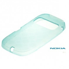 Husa Silicon Nokia C7 Albastra foto