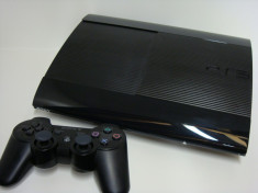 Consola joc SONY PS3 - HDD- 12 Gb superslim- Charcoal Black foto