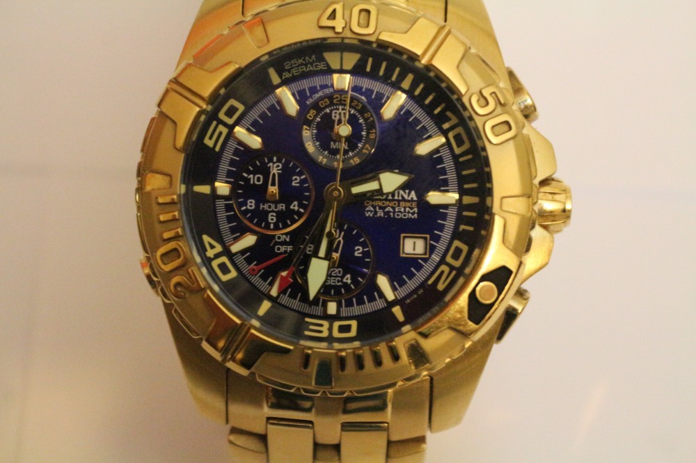 festina alarm chrono 100m