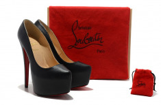 Pantofi Christian Louboutin Daffodile - PIELE NATURALA foto