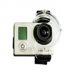 Protectie lentila camera GoPro / Lens Protector cap strap For GoPro Hero 1, 2, 3 foto