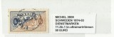 SUEDIA - 11.Aa.1 KR.ULTRAMARIN \ BRAUN - STAMPILAT