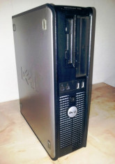 Sistem Dell 755 Optiplex , E4400 2.0Ghz , Q35, 2gb ddr2 667, 160gb Western Digita, Dvd-rom sata , carcasa + sursa dell mini, TESTAT!! GARANTIE!! foto