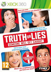 Truth or Lies - Joc ORIGINAL - XBOX 360 foto