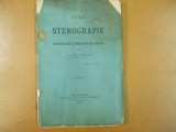 I. N. Harezeanu Curs de stenografie Noua metoda de a invata..., Buc. 1900, 200