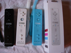 maneta telecomanda wii remote controller 2 in 1 cu motion plus - noi foto