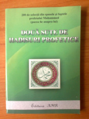 w3 Doua sute de hadisuri profetice (cartea are lipite din fabrica foile invers) foto