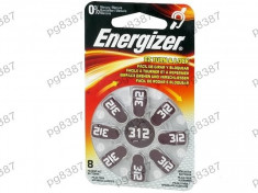 Baterie AC312, R36, zinc-aer, 1,4V, Energizer, pentru aparate auditive-050204 foto