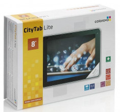 Tableta Colorovo CityTab Lite 8&amp;#039;&amp;#039; | 1,2 GHz 2Core, 8 GB, 1GB RAM, White foto