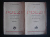 V. ALECSANDRI - POEZII 2 volume {1937, contin dedicatie si autograf necunoscut}