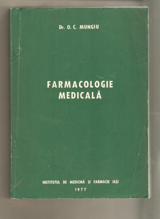 Farmacologie Medicala-C.Mungiu