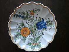 FARFURIE din ceramica decorata MANUAL - suvenir AUSTRIA foto