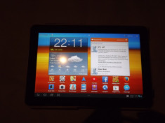 Tableta Samsung GT-P7500 Galaxy Tab,10.1 inch ,Tegra 2 1GHz Dual Core, 1GB RAM, 16GB flash, Wi-Fi, Bluetooth, 3G, GPS, Android 3 foto