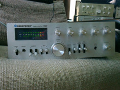 Amplificator RENKFORCE 7900F, vintage, 2 transformatoare, impecabil. foto