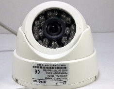 Camera supraveghere cu infrarosu 24 LED IR, 700 Linii, 3.6 mm rezistenta la apa / Camera video cu vedere pe timp de noapte Model RTX-311CH foto