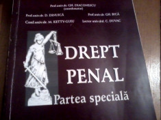 C DUVAC GH DIACONESCU DREPT PENAL PARTEA SPECIALA foto