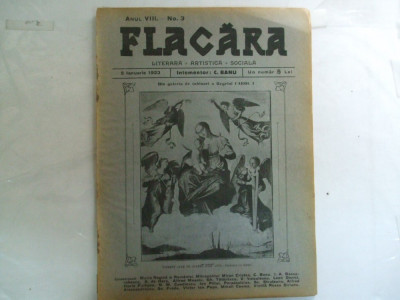 Flacara An VIII Numar 3 1923 Desene Theodorescu - Sion, Paul Scortescu, foto