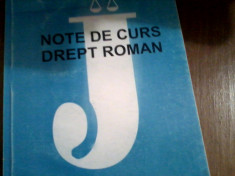 Note de curs drept roman Vasile Bacu foto