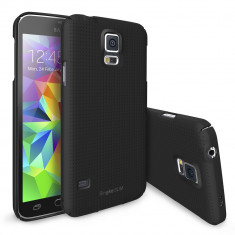 Husa Ringke&amp;amp;reg; SLIM Samsung Galaxy S5+BONUS Ringke Invisible Defender Screen Protector DOT BLACK foto