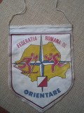 Federatia romana de orientare RSR fanion de colectie comunist anii &#039;80 vechi rar