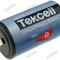 Baterie D, R20, litiu, 3,6V, Tekcell, cu terminale-050259