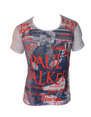 Tricou - Tip Zara Man - ZR MN - New Edition - Paul Walker Edition - Vara 2014 - Masuri S M L XL E100 foto