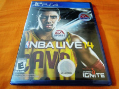 Joc NBA Live 14, PS4, original si sigilat, 29.99 lei foto