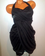 Rochie de ocazie / cocktail / petrecere Tally Weijl neagra / marimea Xs. foto