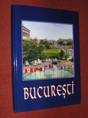 BUCURESTI - Capitala Romaniei - Album (romana, franceza, germana, engleza) foto