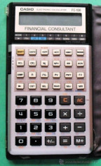 calculator casio FC-100 FINANCIAL CONSULTANT foto