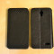 Husa ORANGE San Remo Alcatel One Touch Idol OT-6030D Flip Case Black