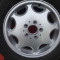 Jante aliaj Mercedes pe 15&quot; 5x120 , 6,5J , ET37 cu anvelope de iarna foarte bune (6 mm)