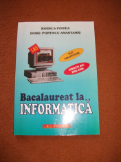 Carte pregatire Bacalaureat Informatica foto