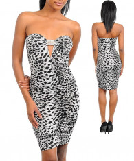 Rochie Imprimeu Animal Print foto