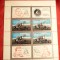 Bloc 4 val.+4 vignete- Apollo 15 -Cosmos 1971, Romania