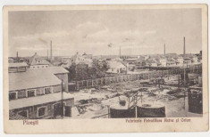 Ploiesti.Fabricile petrolifere Astra si Orion,circulata la Negresti,vaslui in 1928 foto