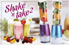 Shake &amp;#039;n Take 2 - cana blender shaker pentru fructe si legume foto