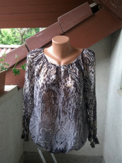 BLUZA ANIMAL PRINT SUPERBA MODEL IE MARIME 34 foto