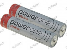 Baterie AAA, R3, alcalina, 1,5V, Varta Power One - 050288 foto