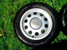 JANTE ORIGINALE AUDI 15 5X100 5BUC STARE PERFECTA foto