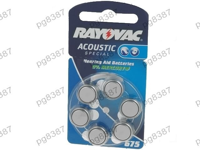 Baterie AC675, R1154, zinc-aer (ZnO2), 1,4V, Rayovac, pentru aparate auditive-050269 Baterie AC675, R1154, zinc-aer (ZnO2), 1,4V, Rayovac, pentru aparate auditive-050269