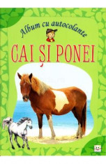 Cai si ponei - Album cu autocolante foto