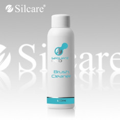 Brush Cleaner Silcare Polonia, solutie pentru curatat pensulele de gel, pentru manichiura / unghii false, 100 ml, CALITATE SUPERIOARA foto