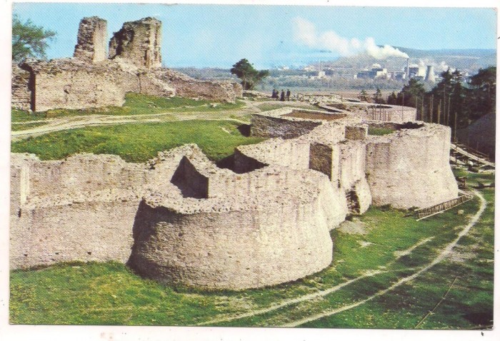 #carte postala(ilustrata)-SUCEAVA-Cetatea de scaun