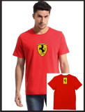 Tricou Ferrari Scuderia Shield, L, M, S, XL, Rosu, Bumbac