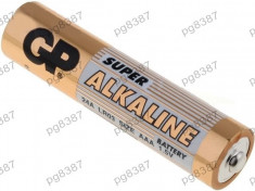 Baterie AAA, R3, alcalina, 1,5V, GP - 050279 foto