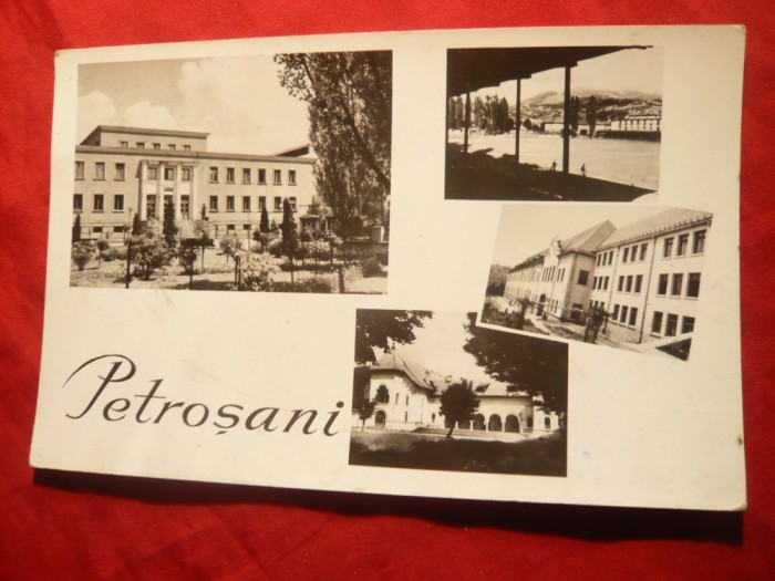 Ilustrata Petrosani , circulat 1961