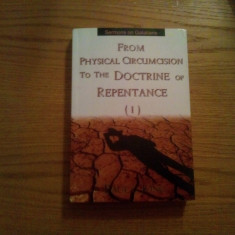 FROM PHYSICAL CIRCUMCISION TO THE DOCTRINE OF REPENTANCE (I) - Paul C. Jong